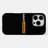 成人向けコンテンツ大人おもしろい向けTシャツ Case-Mate iPhoneケース (裏面 (横))