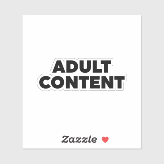 成人向けコンテンツ シール (シート)