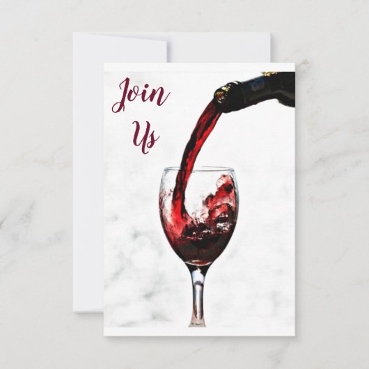 ***成人向けパーティの招待状***あらゆる大事な行事 招待状 (正面)