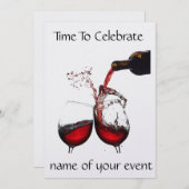 ****成人向けパーティの招待状***** 招待状 (正面/裏面)