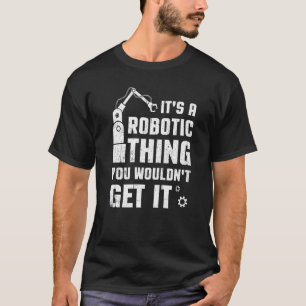 成人向けロボット男性女性向けロボットCyborg Machin Tシャツ