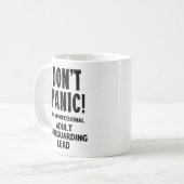 成人向け防護鉛 コーヒーマグカップ (正面左)