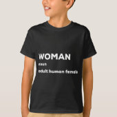 成人女性 Tシャツ (正面)