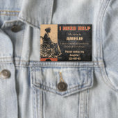 成人救急医療ラベルID 連絡 – 情報 缶バッジ (インサイチュ)