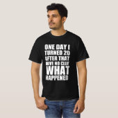 成人期おもしろい引用文 Tシャツ (正面フル)