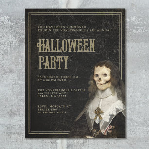 成人用ハロウィンビクトリアンゴシックパーティー チラシ