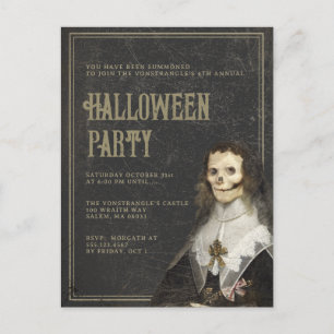成人用ハロウィンビクトリアンゴシックパーティー ポストカード
