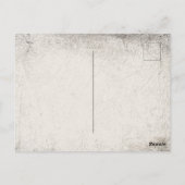 成人用ハロウィンビクトリアンゴシックパーティー ポストカード (裏面)