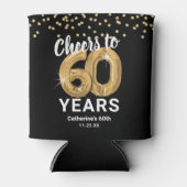 成人誕生日応援~60年 缶クーラー (正面)