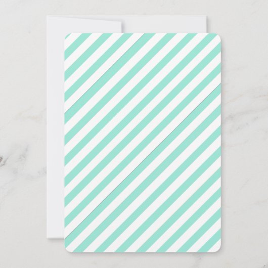 成人誕生日招待状 招待状 (裏面)