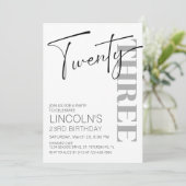 成人誕生日21 22 23 24 25 26 27 28 29 招待状 (スタンド正面)