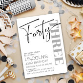 成人誕生日41 42 43 44 45 46 47 48 49 招待状