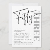 成人誕生日51 52 53 54 55 56 57 58 59 招待状 (正面)