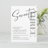 成人誕生日71 72 73 74 75 76 77 78 79 招待状 (スタンド正面)