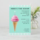 成人誕生日 招待状 (スタンド正面)