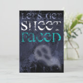 成人飲酒ゴーストハローウィンパーティ招待状 招待状 (スタンド正面)