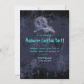 成人飲酒ゴーストハローウィンパーティ招待状 招待状 (裏面)
