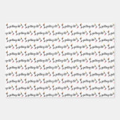 成体おもしろいクリスマス ラッピングペーパーシート (正面2)