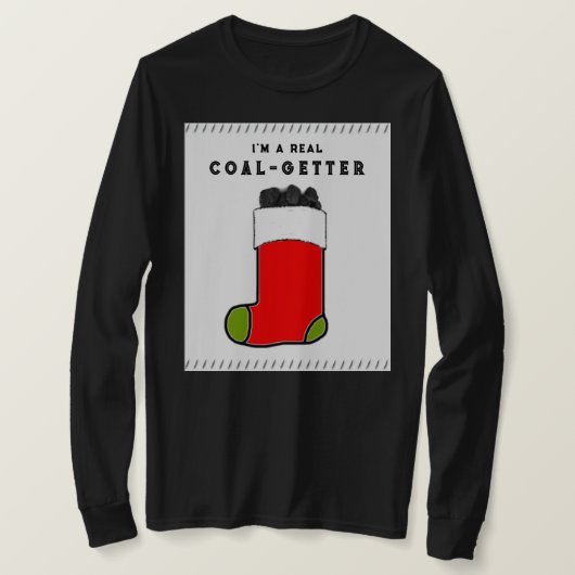 成体おもしろいクリスマス Tシャツ (デザイン正面)