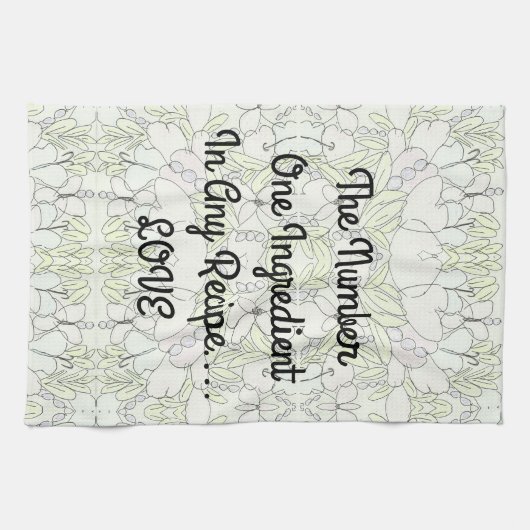 成分…愛 キッチンタオル (横)