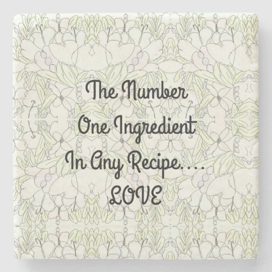 成分…愛 ストーンコースター (正面)