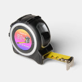 成功おもしろい名の測定フェイクグリッターカラフル メジャー (傾斜)