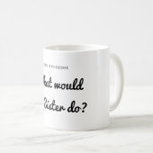 成功お姉さんはどうする？感動的引用文 コーヒーマグカップ (正面右)