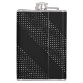 「成功したビジネスマン」パーソナルシルバーモノグラム フラスク (裏面)