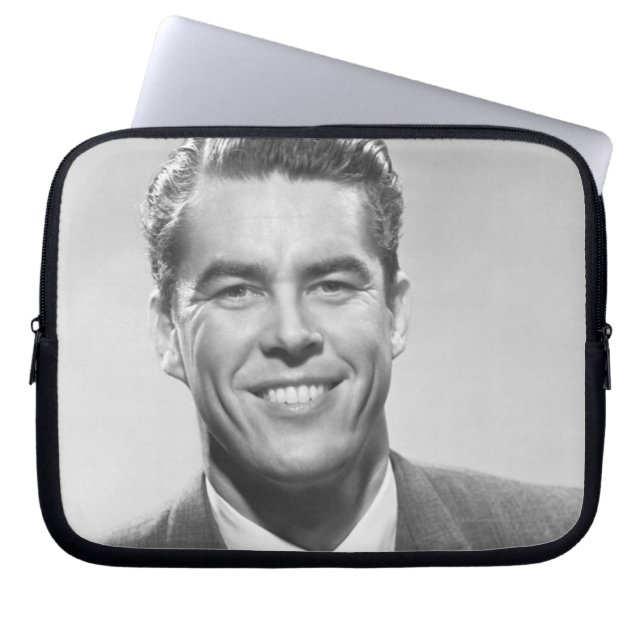 成功した人 ラップトップスリーブ (正面)