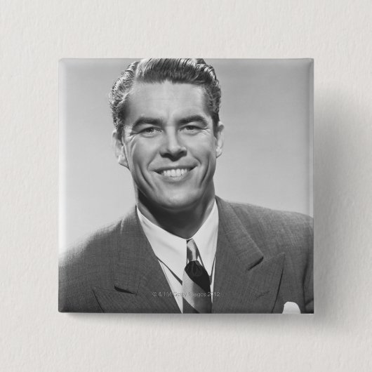 成功した人 缶バッジ (正面)