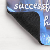 成功した女性引用文スクリプトガーリープリンセスコーチ マウスパッド (コーナー)