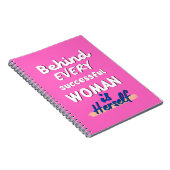 成功した女性手帳 ノートブック (右側)