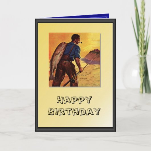 成功した漁師 カード (正面)