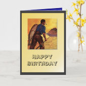 成功した漁師 カード (黄色い花)