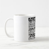 成功した男 コーヒーマグカップ (左)