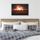 成功した5つの火星のローバー キャンバスプリント (インサイチュ (寝室))