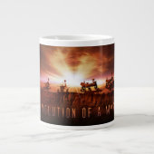 成功した5つの火星のローバー ジャンボコーヒーマグカップ (正面)