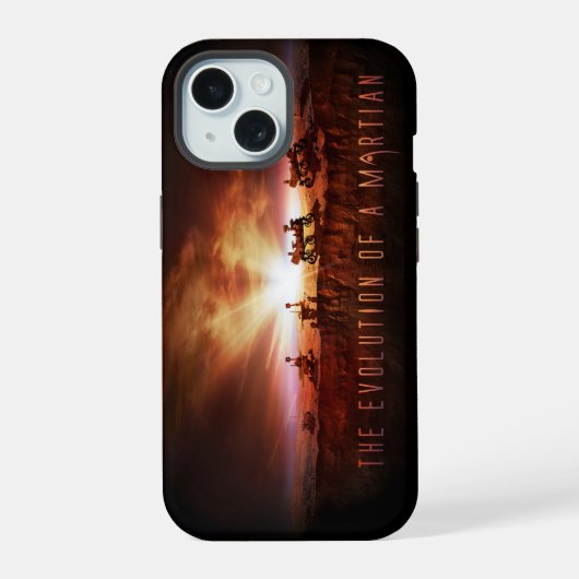 成功した5つの火星のローバー iPhone 15ケース (裏面)