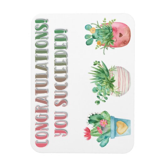 成功した！ マグネット (縦)