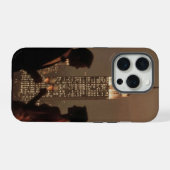 成功しているカップルのラグジュアリーなiPhone 15 Pro ハードケース iPhoneケース (裏面横)