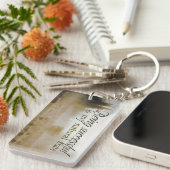 「成功している」モチベーション肯定 キーホルダー (正面右)