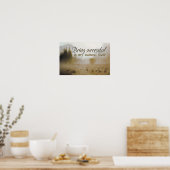 「成功している」モチベーション肯定 ポスター (キッチン)