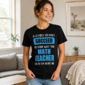 成功しないのなら - 面白い数学教師の引用 Tシャツ