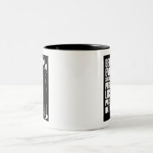 成功することは手段を取ること ツートーンマグカップ (中央)