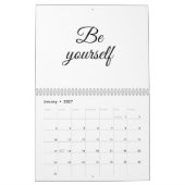 成功するには労苦が必要 カレンダー (1月 2027)