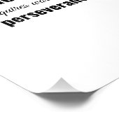 成功するには労苦が必要 フォトプリント            (角)