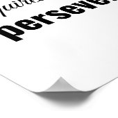 成功するには労苦が必要 ポスター (角)