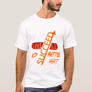 成功するまで諦めない Tシャツ