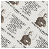 成功するヴィヴェカナンダ忍耐を持つ意志ゴール ファブリック (クローズアップ)