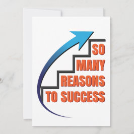 成功する多くの理由 – 引用文 招待状